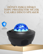 Bluetooth & USB Müzik Çalar Gece Lambası – 50 m² Kapsama, Uzaktan Kumanda - Görsel 5