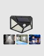Solar Güçlü 100 LED Bahçe Lambası – Enerji Tasarruflu, Suya Dayanıklı ve Geniş Açılı Işık - Görsel 3