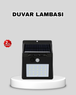 Güneş Enerjili 20 LED Hareket Sensörlü Lamba – IP65 Su Geçirmez Dış Mekan Aydınlatma - Görsel 5