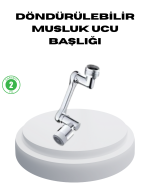 Dönebilir Musluk Başlığı – Lavabo Temizliği ve El-Yüz Yıkamada Maksimum Rahatlık - Görsel 5
