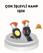 Şarj Edilebilir Çok Amaçlı Mini Fener – Güvenlik Düdüklü, Kompakt ve Hafif Tasarım - Görsel 5