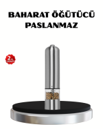 Modern Otomatik Baharat Öğütücü Seti – Pilli, Paslanmaz Çelik, LED Aydınlatmalı - Görsel 5
