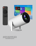 Full HD 4K Destekli Akıllı Projeksiyon – 130 inç Ekran, Uzun Ömürlü Ampul ve Çoklu Giriş - Görsel 4