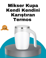 Manyetik Otomatik Karıştırma Bardağı – Şarjlı, Paslanmaz ve Pratik - Görsel 5