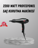 2200W Fön Makinesi – Profesyonel AC Motor, Soğuk ve Sıcak Üfleme - Görsel 5