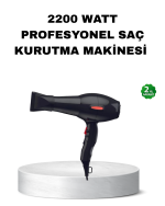 Profesyonel Saç Kurutma Makinesi – AC Motor, Soğuk Üfleme, 2 Hız Kademesi - Görsel 5