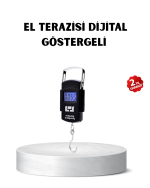 Portatif Dijital El Kantarı – Bavul, Kargo ve Paket Tartı Cihazı 50 Kg - Görsel 5