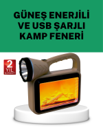 Güneş Enerjili Alev Efektli Lamba – COB Teknolojili, Dış Mekan Aydınlatma - Görsel 5