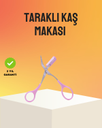 Kaş Düzeltme Makası Taraklı – Profesyonel ve Pratik Kaş Bakımı - Görsel 5