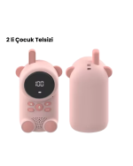 LCD Ekranlı Bebek m2 Telsizi - Görsel 5