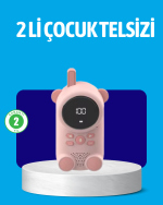 USB Şarjlı Çocuk Telsizi – Renkli Ekran, VOX Modu, Kompakt Tasarım - Görsel 5
