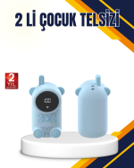 Çocuk ve Bebek Telsizi – 22 Kanal, VOX Modu, USB Şarjlı, Renkli Ekran - Görsel 5