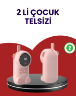 Uzun Menzilli Bebek Telsizi – VOX Modlu, Renkli LCD Ekranlı - Görsel 5