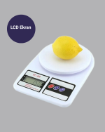 LCD Ekranlı Hassas Dijital Mutfak Terazisi – 5kg Kapasite, 1g Hassasiyet - Görsel 2