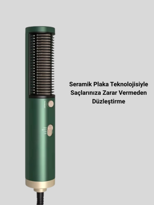 İyon Teknolojili Seramik Saç Düzleştirici – Eşit Isı Dağılımı