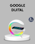 Kablosuz Şarjlı Bluetooth Hoparlör ve Gece Lambası – NFC, FM Radyo, RGB Işık - Görsel 5