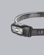 IPX5 Su Geçirmez Şarjlı LED Kafa Feneri | Hareket Sensörlü, Ayarlanabilir 60° Far - Görsel 4