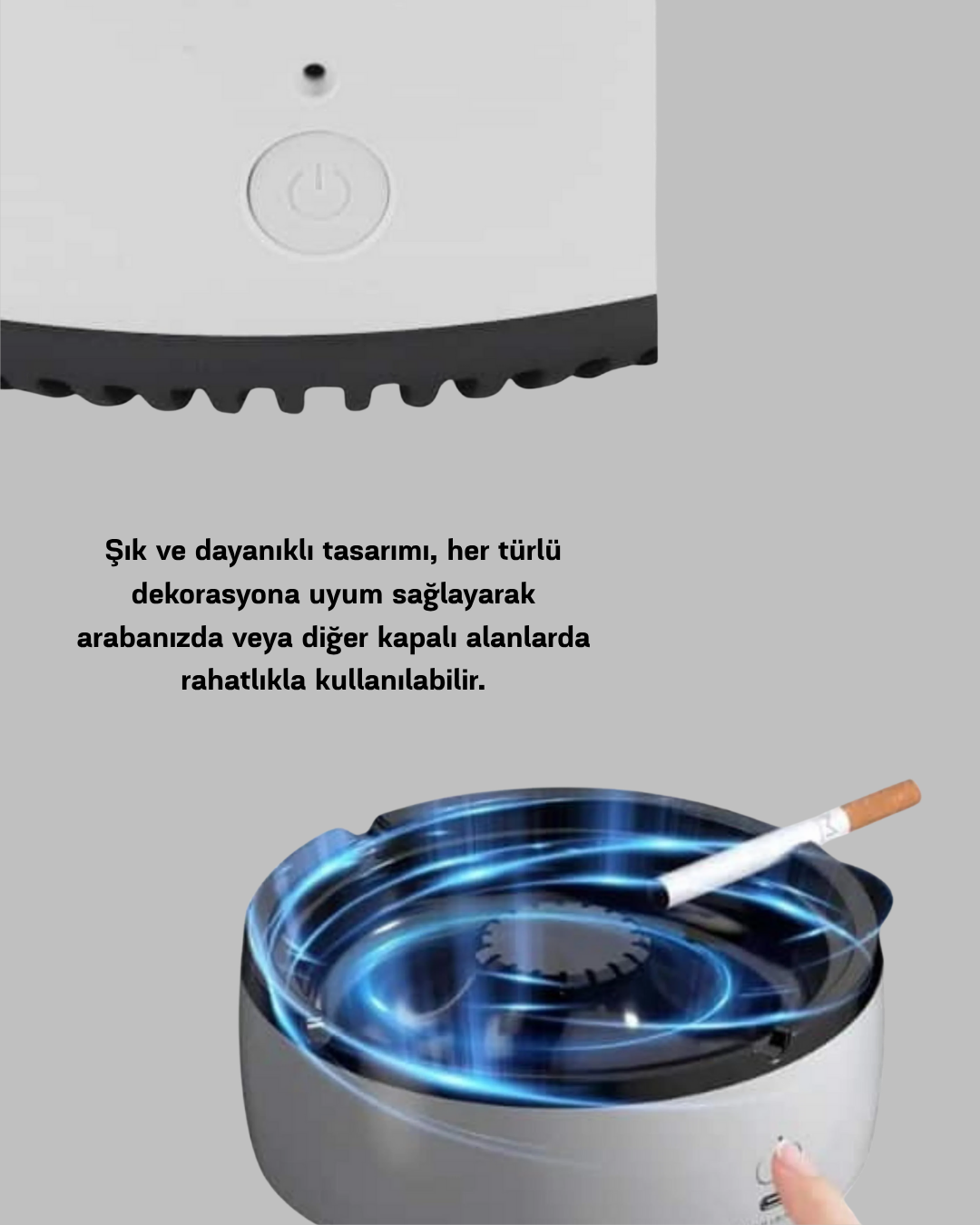 1238879_4-136.png Küllük ve Hava Temizleyici 2’si 1 Arada – Sigara Kokusu Giderici, Araba ve Ofis İçin - Görsel 1