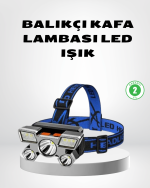 Şarj Edilebilir LED Kafa Feneri – 4 Işık Modu, IPX5 Su Geçirmez, Hareket Sensörlü - Görsel 5
