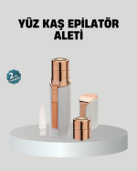 Kadınlar İçin Yüz ve Kaş Epilatörü – Hassas Cilt Dostu, Pil ile Çalışan, Taşınabilir ve Şık Tasarım - Görsel 5