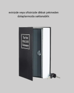Anahtarlı Gizli Kitap Kasa – Metal İç Yapı, Kamuflajlı Sözlük Tasarım - Görsel 4