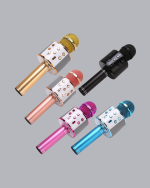 Taşınabilir Karaoke Mikrofon – Bluetooth, USB ve AUX Girişli - Görsel 4