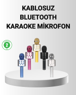 Bluetooth Karaoke Mikrofon – Yüksek Ses Kalitesi, Yankı Efektli, Uzun Ömürlü Pil - Görsel 5