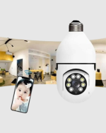 360° Akıllı Güvenlik Kamerası – Duya Takılabilir, Wi-Fi Bağlantılı, Hareket Sensörlü - Görsel 3