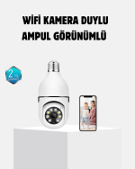 360 Derece Dönebilen Akıllı Duylu Kamera – PTZ, Uzaktan Kontrol, Hareket Algılama - Görsel 5