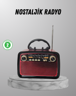 Ahşap Dokulu Bluetooth Müzik Kutusu – Vintage LED Tasarımıyla Modern Ses Deneyimi - Görsel 5