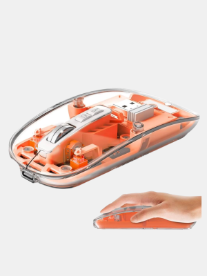 Kablosuz Çift Modlu Mouse – Bluetooth 5.0 + 2.4GHz