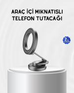 Manyetik Katlanabilir Araç Telefon Tutucu – MagSafe Uyumlu, 360° Ayarlanabilir, Güçlü Mıknatıs - Görsel 5