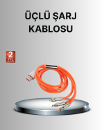 Dayanıklı Hızlı Şarj Kablosu – Esnek, Kırılmaz ve Yüksek Hızlı Veri Aktarım Destekli - Görsel 5