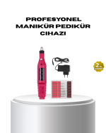 Profesyonel Tırnak Matkap Makinesi – USB Şarjlı, Ayarlanabilir Hız, Düşük Titreşimli ve Sessiz Çalışma - Görsel 5