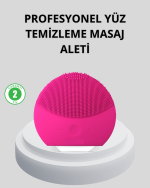 Şarjlı Su Geçirmez Yüz Temizleme ve Masaj Aleti – 3 Fonksiyonlu - Görsel 5