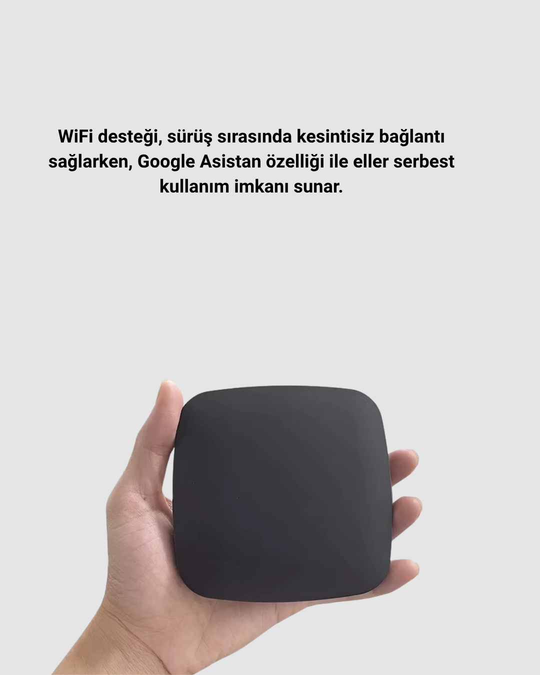 1239126_4-230.png Android Auto Kablosuz Dönüştürücü Hızlı Eşleşme ve Sesli Asistan Destekli - Görsel 1