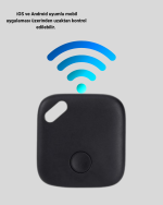 Akıllı Takip Cihazı Bluetooth Uyumlu ve Gerçek Zamanlı Konum Bulmalı - Görsel 2