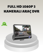 Araç DVR Kamerası 3’lü 170° Geniş Açılı Full HD ve Park Destekli - Görsel 5