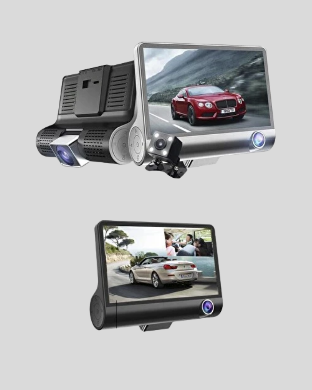 1239133_4-228.png Araç Kamerası 3’lü Full HD DVR 1080P Gece Görüşlü ve G-Sensörlü - Görsel 1