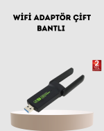 Ultratekno Dual Band WiFi Adaptör – 1200 Mbps, USB 3.0, Çift Antenli, Geniş Kapsama Alanı ve Yüksek Hız - Görsel 5