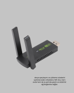 Ultratekno Dual Band WiFi Adaptör – 1200 Mbps, USB 3.0, Çift Antenli, Geniş Kapsama Alanı ve Yüksek Hız - Görsel 4