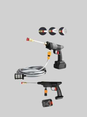 Taşınabilir Akülü Araba Yıkama Makinesi 1.7 MPa Basınçlı ve Ergonomik Tasarımlı
