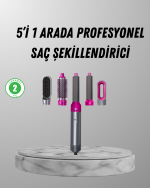 5’i 1 Arada Saç Şekillendirici Set Kuaför Düzeyinde Performans ve Ergonomik Tasarım - Görsel 5