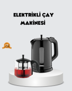 Çaycı Cam Demlikli 1800W Güçlü ve Sıcak Tutmalı Elektrikli Çay Makinesi - Görsel 5
