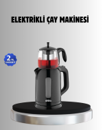 Sinbo STM 5840 Elektrikli Çay Makinesi 1800W Cam Demlik ve Sıcak Tutma Özellikli - Görsel 5