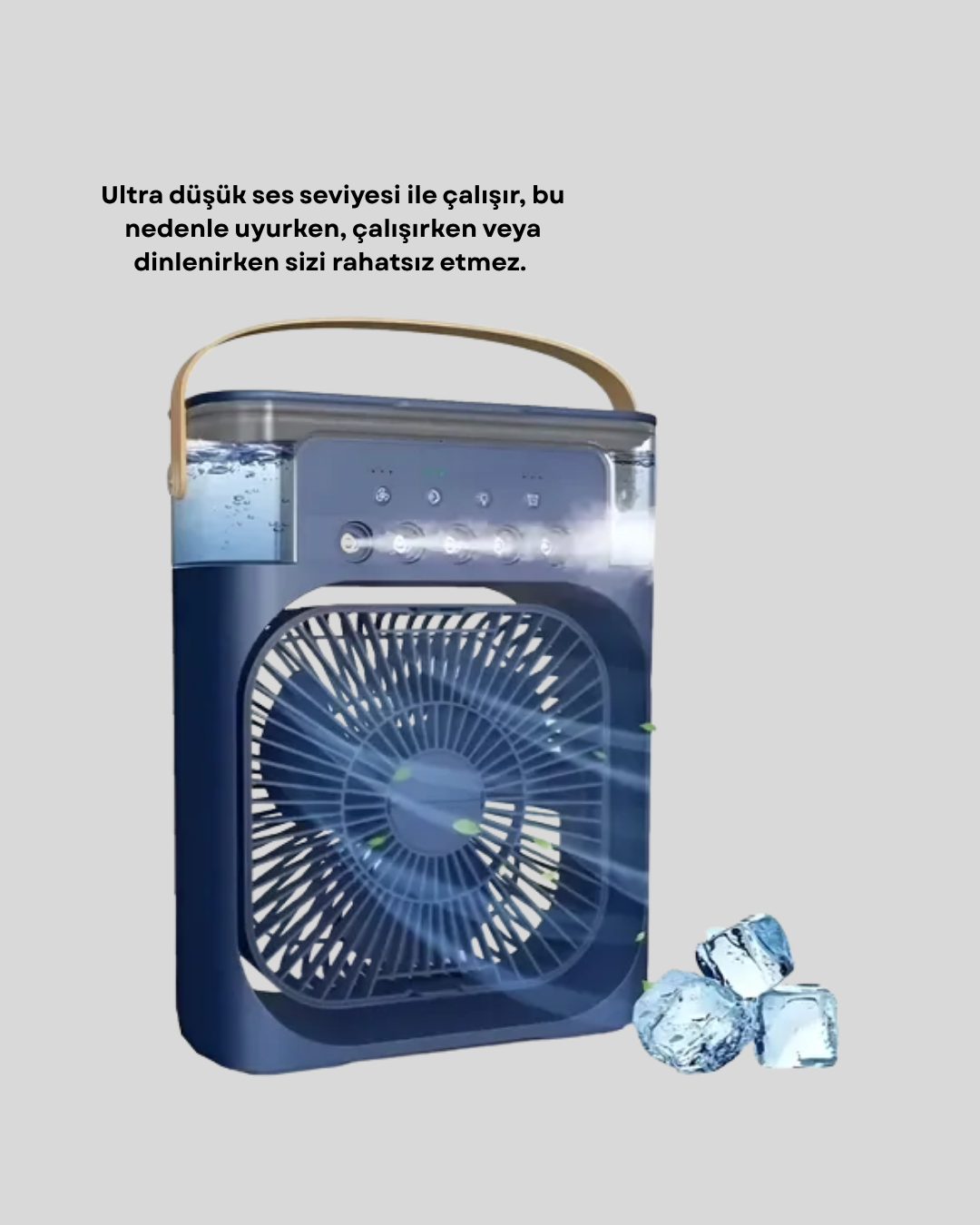 1239241_4-38.png Turbo Teknolojili Ayarlanabilir Sessiz Masa ve Ofis Fanı - Görsel 1