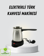 800W Paslanmaz Elektrikli Cezve Gizli Rezistans ve Ergonomik Kulp - Görsel 5