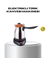Paslanmaz Çelik Elektrikli Cezve 800W 6 Fincan Kapasiteli - Görsel 5
