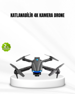 Wi-Fi Bağlantılı 4K Drone Katlanabilir ve 360° Takla Özellikli - Görsel 5