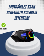 Kablosuz Bluetooth İnterkom IP65 Suya Dayanıklı 40mm HD Ses ve 40 Saat Pil - Görsel 5